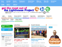 Tablet Screenshot of lighthouseproject.org.uk